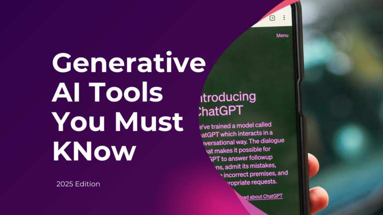 Must-Know Generative AI Tools for Managers, Executives & Business Leaders (2025 Edition)