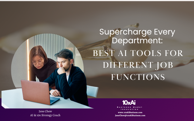 Supercharge Every Department: Best AI Tools for Different Job Functions