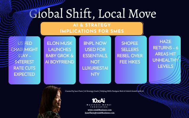 Global Shift, Local Shift – AI Strategies for SME Business (21 July 2025)