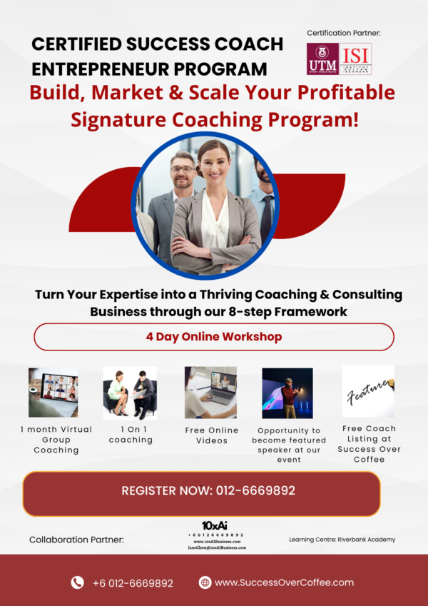 Success Expert Certification Program poster