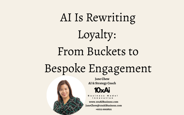 Loyalty is being rewritten by AI
