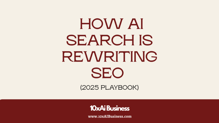 How AI Search Is Rewriting SEO (2026 Playbook)