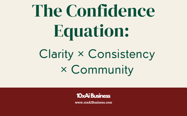The Confidence Equation for Leaders in the AI Era