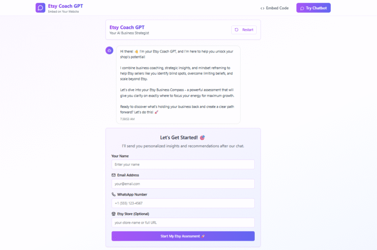 Etsy Growth Catalyst