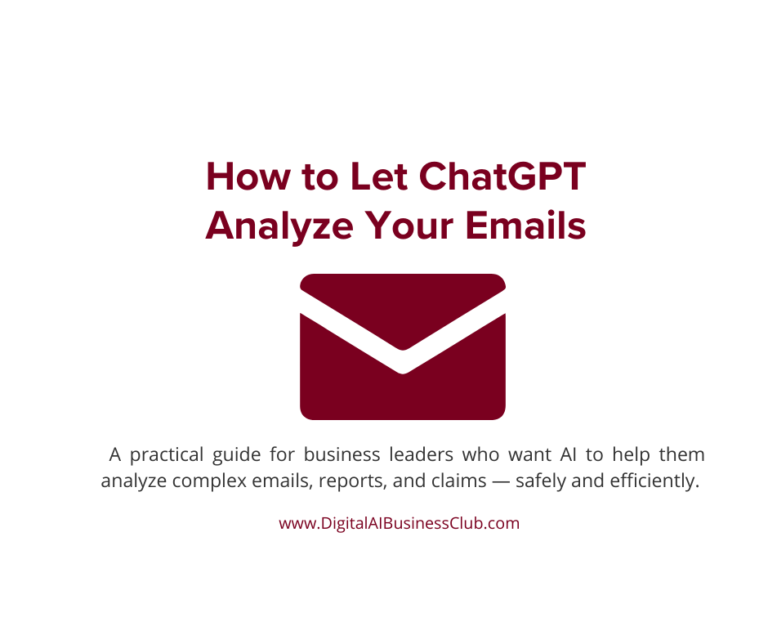 Let ChatGPT Analyze Your Emails (Without Copy-Pasting)