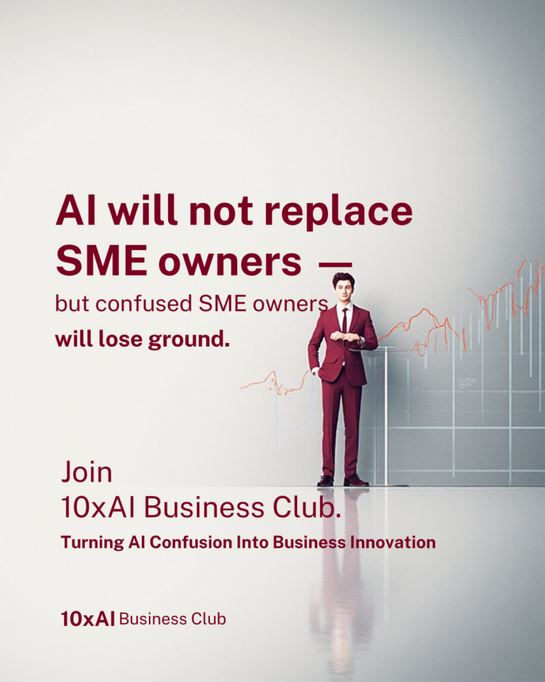 AI Will Not Replace SME Owners — But Confused SME Owners Will Lose Ground