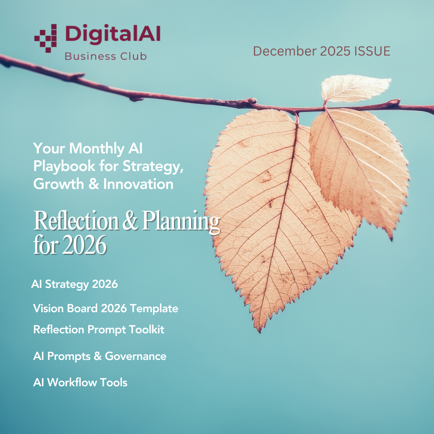 DigitalAI Magazine December 2025 Issue Cover