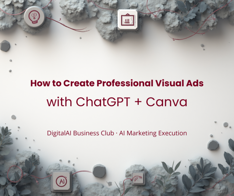 How to Create Professional Visual Ads with ChatGPT + Canva