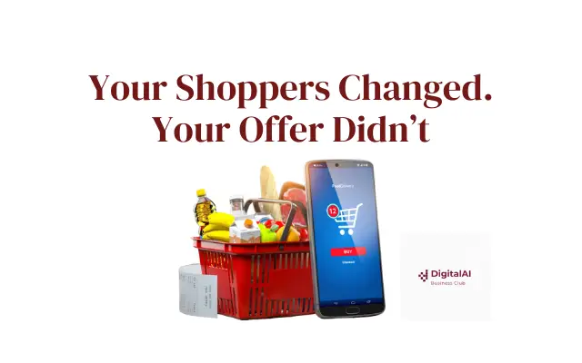 Your Shoppers Changed. Your Offer Didn’t.