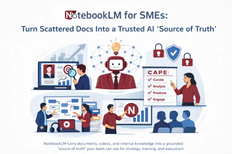 NotebookLM for SMEs: Turn Scattered Docs Into a Trusted AI “Source of Truth”