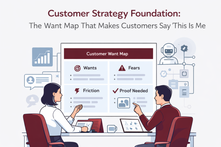 Customer Strategy Foundation: The Want Map That Makes Customers Say “This Is Me
