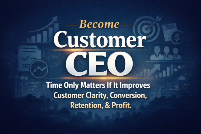 AI Should Not Just Save You Time. It Should Grow Customer Profit.