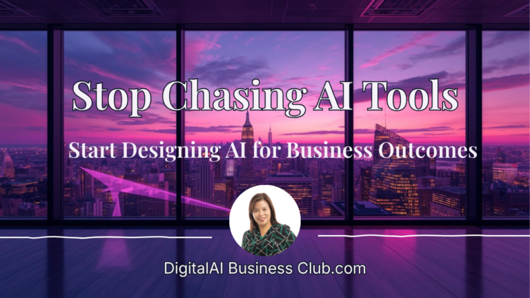 Why SMEs Must Stop Chasing AI Tools and Start Designing AI for Business Outcomes