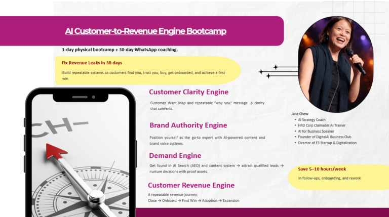 From Lead to Customer Revenue Engine with AI Bootcamp