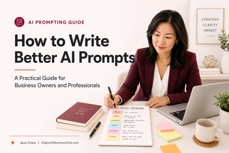 How to Write Better AI Prompts: A Practical Guide for Business Owners and Professionals