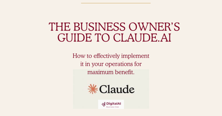 The Business Owner’s Guide to Claude.ai