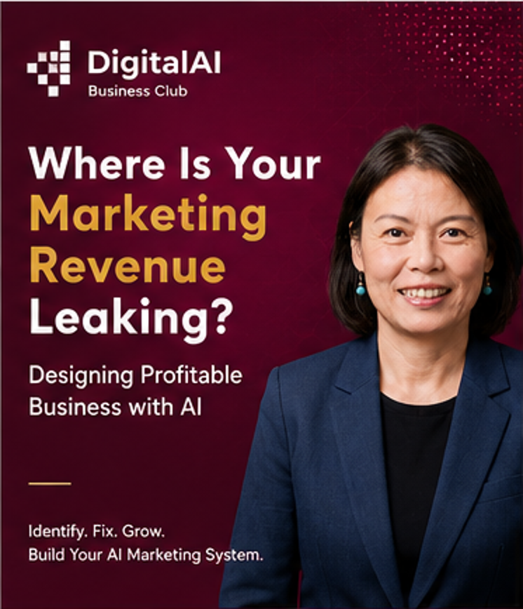 Where Is Your Marketing Revenue Leaking webinar cover for SME business owners
