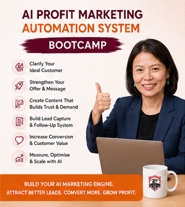 AI Profit Marketing Automation System Bootcamp for SME business owners
