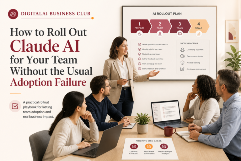 How to Roll Out Claude.ai for Your Team (Without the Usual Adoption Failure)