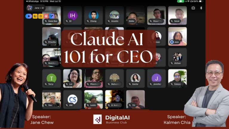 Claude AI 101 For CEO By Jane Chew and Kalmen Chia