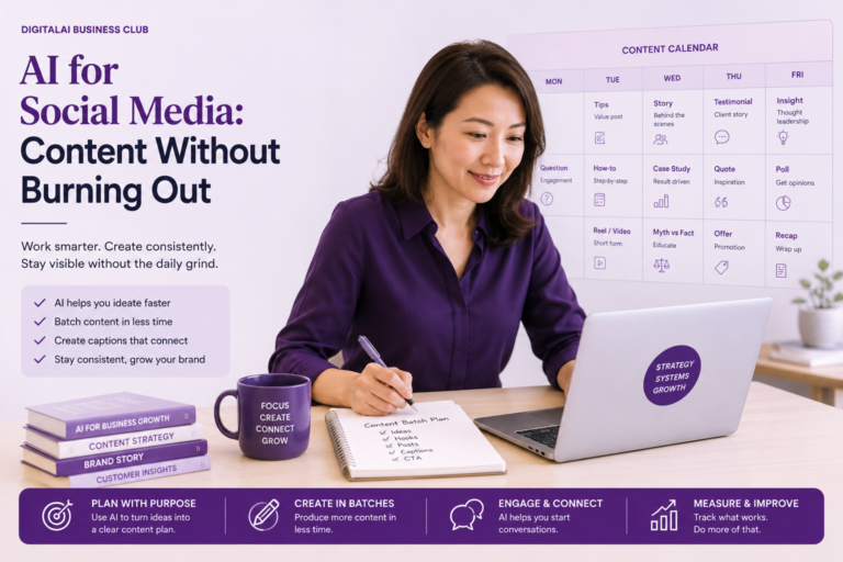AI for Social Media: Content Without Burning Out