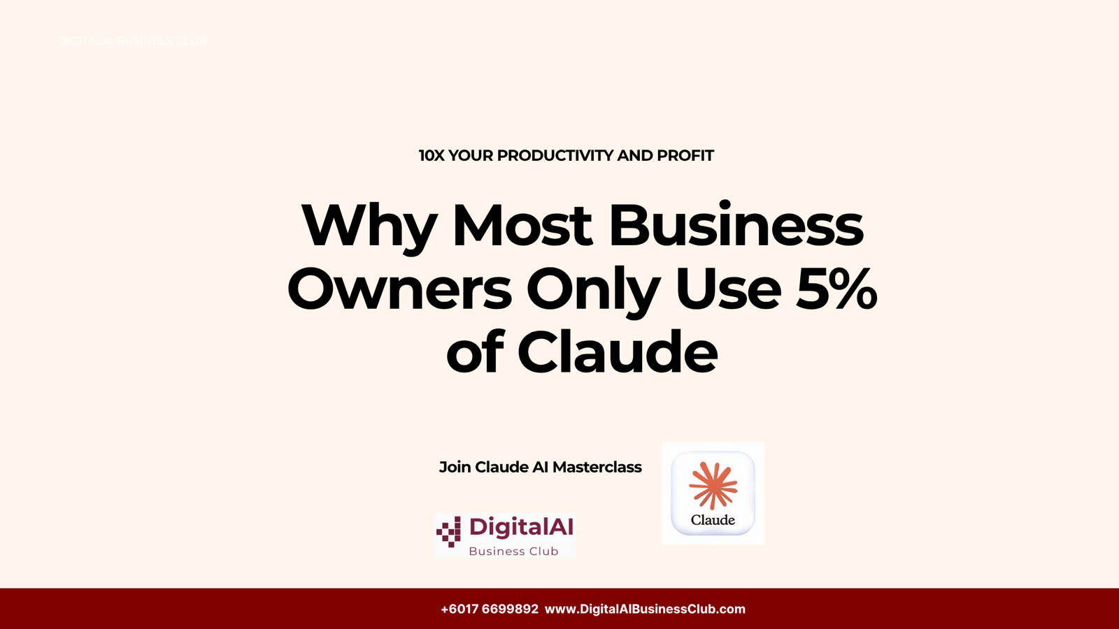 Why Most Business Owners Only Use 5% of Claude