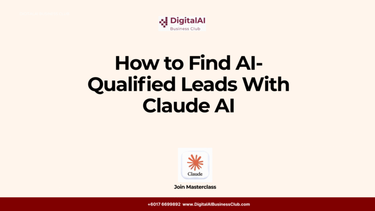 How to Find AI-Qualified Leads With Claude AI