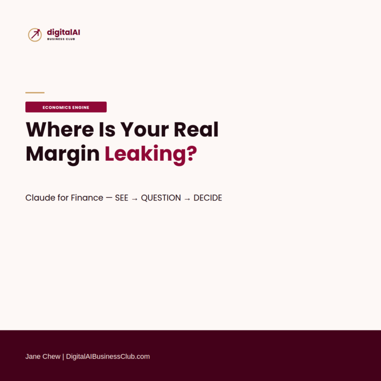Claude for Finance: How SMEs Can Finally See Where Their Margins Are Leaking