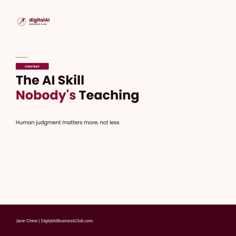 The 3C Human Edge: The Skills AI Can’t Automate