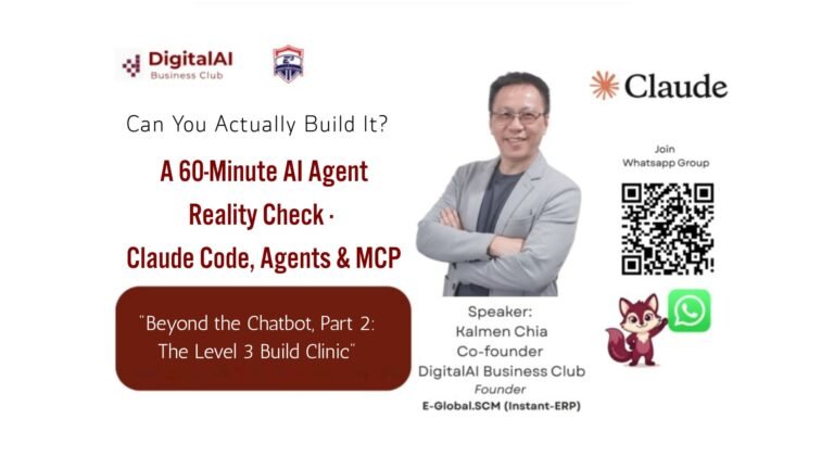 A 60-Minute AI Agent Reality Check · Claude Code, Agents & MCP