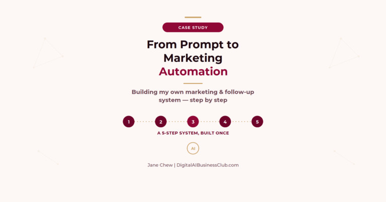 From Prompt to Marketing Automation: My Step-by-Step System