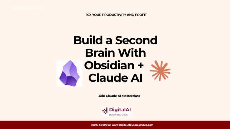 Build a Second Brain With Obsidian + Claude AI
