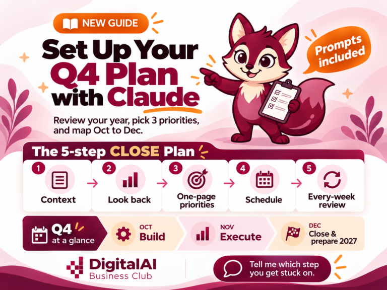 How to Set Up Your Q4 Planning with Claude (Step by Step)
